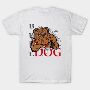 Scary Bulldog T-Shirt